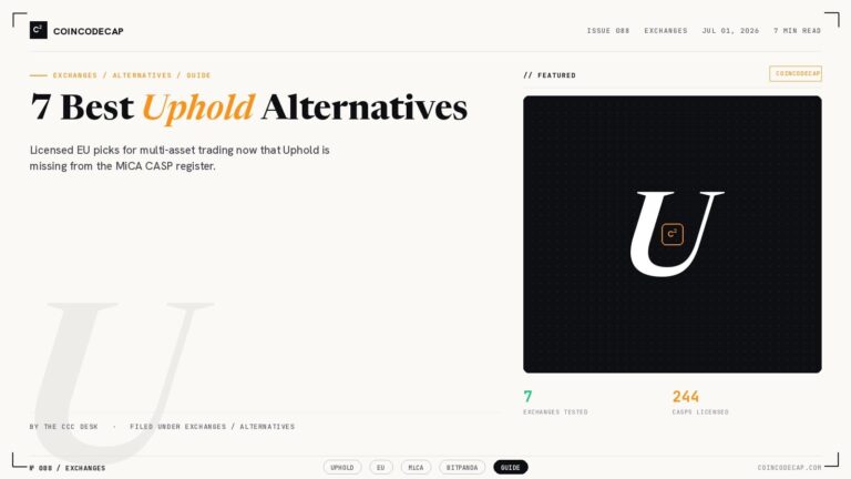 7 Best Uphold Alternatives 2026